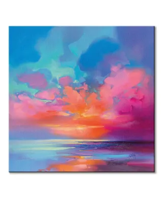 Creation of Blue 2 - obraz na płótnie