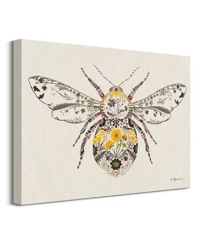 Buttercup Bumblebee - obraz na płótnie