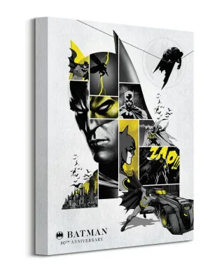 Batman 80th Anniversary - obraz na płótnie