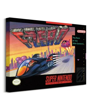 Super Nintendo F-Zero - obraz na płótnie
