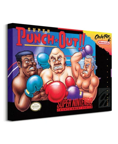 Super Nintendo Super Punch Out - obraz na płótnie