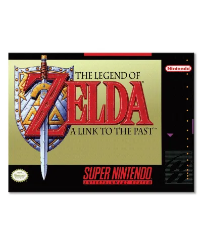 Super Nintendo Zelda - obraz na płótnie
