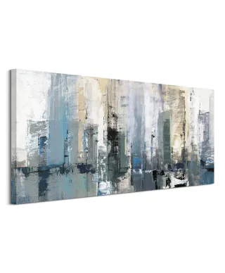 Winter Metropolis - obraz na płótnie