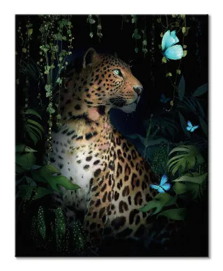 Leopard - obraz na płótnie