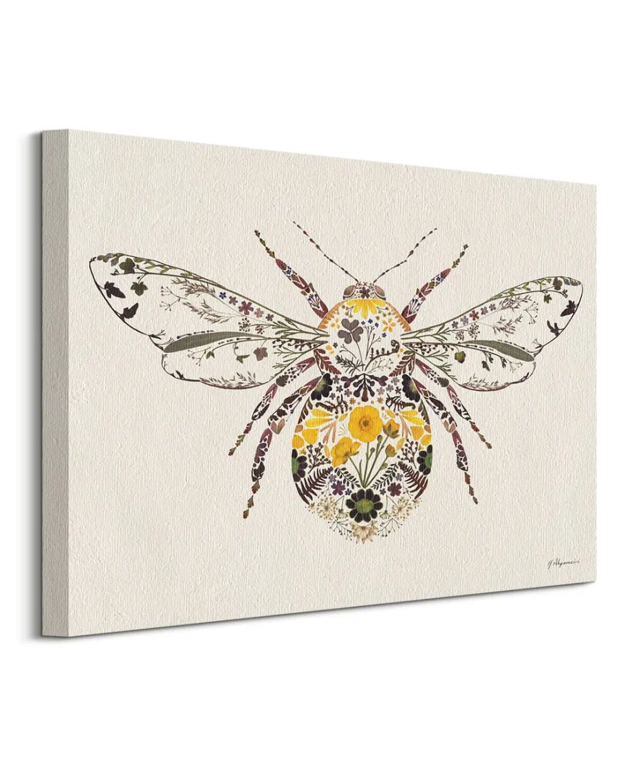 Buttercup Bumblebee - obraz na płótnie