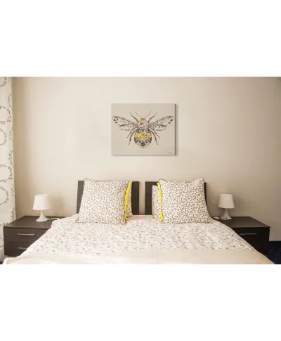 Buttercup Bumblebee - obraz na płótnie