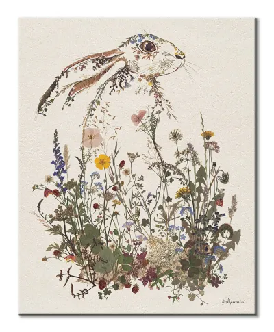 Hiding Hare - obraz na płótnie