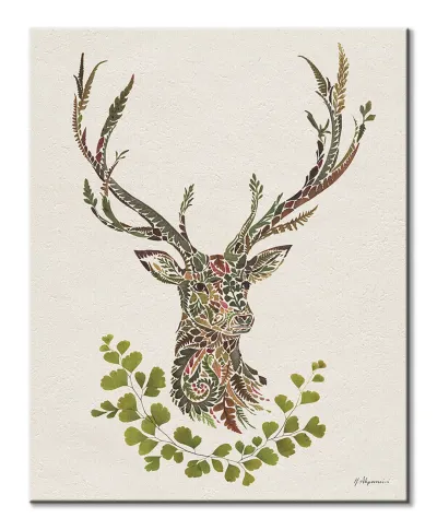 Autumn Stag - obraz na płótnie