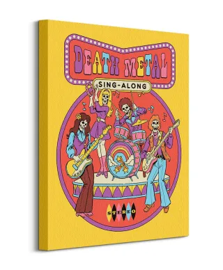 Death Metal Sing Along - obraz na płótnie