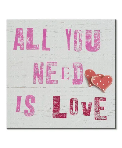 All You Need Is Love - obraz na płótnie