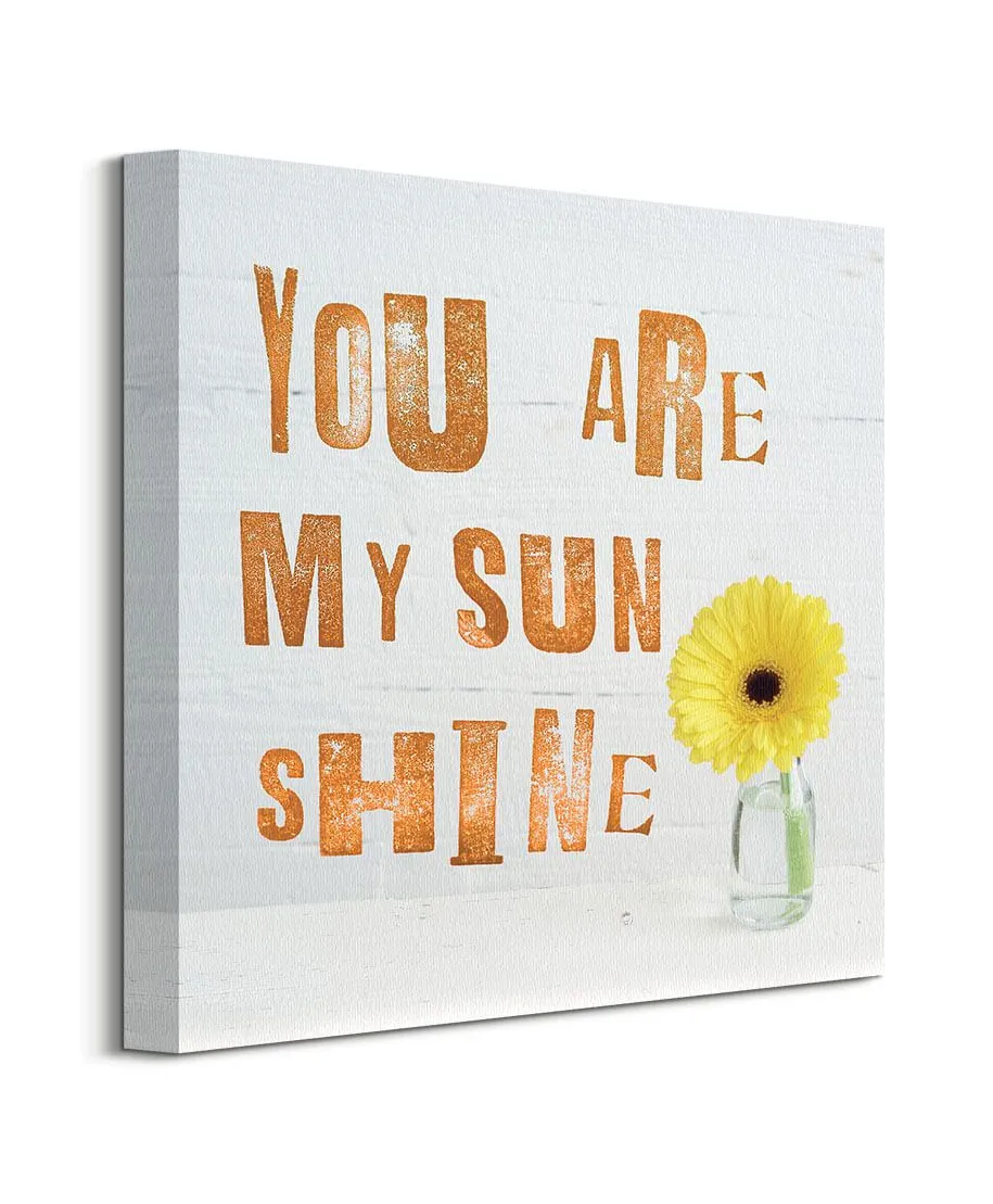 You Are My Sun Shine - obraz na płótnie