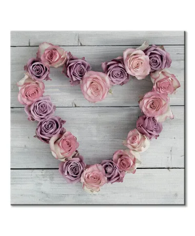 Rose Heart - obraz na płótnie