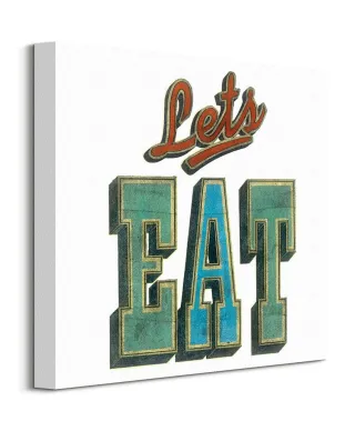 Let's Eat - obraz na płótnie
