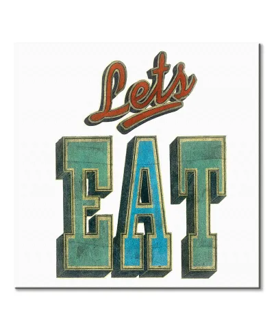 Let's Eat - obraz na płótnie