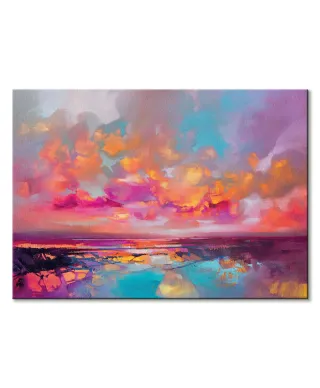 Fractal Shore - Obraz na płótnie