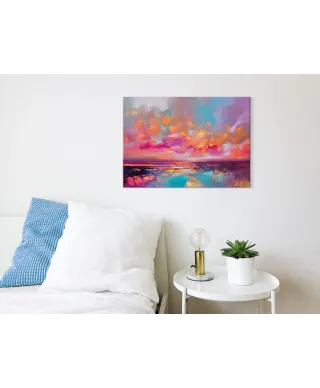 Fractal Shore - Obraz na płótnie