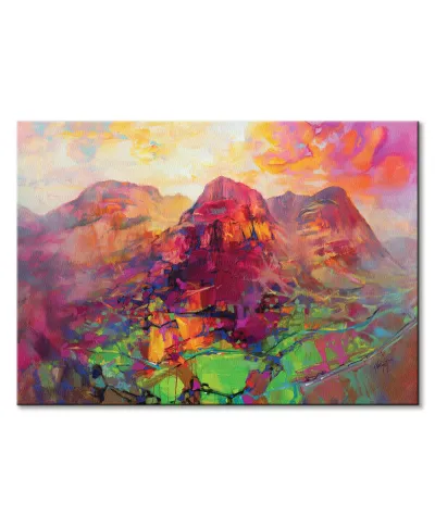 Glencoe Harmonics - Obraz na płótnie