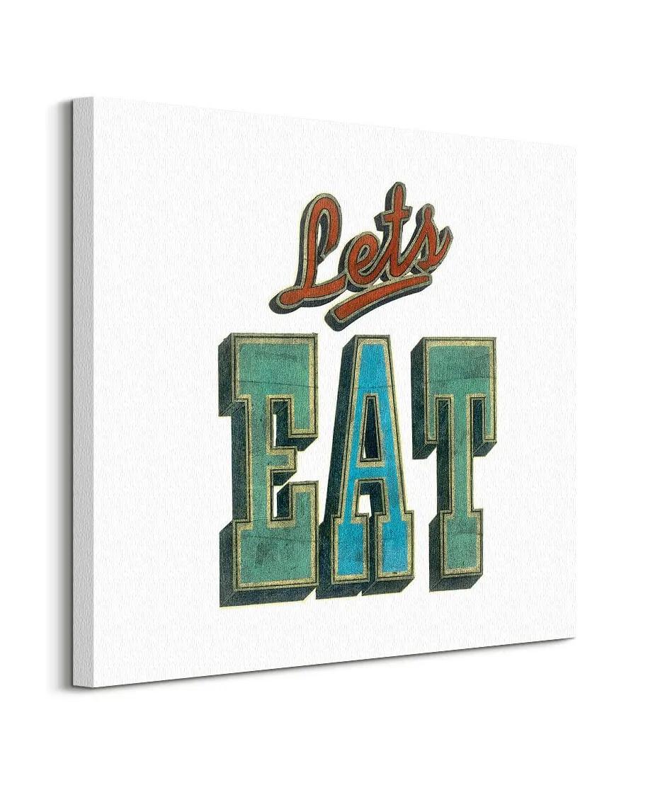 Let's Eat - obraz na płótnie