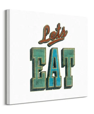 Let's Eat - obraz na płótnie
