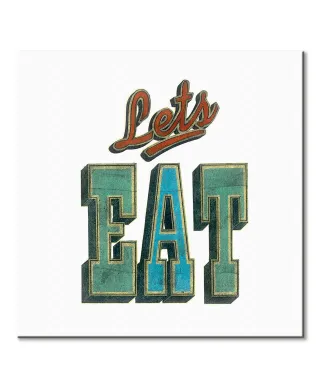 Let's Eat - obraz na płótnie