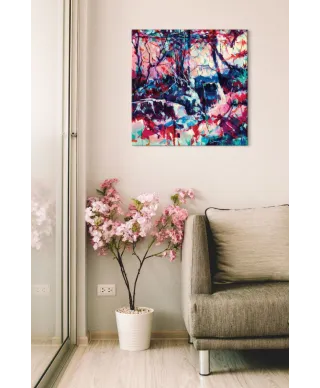 Scowles at Puzzle Wood - obraz na płótnie