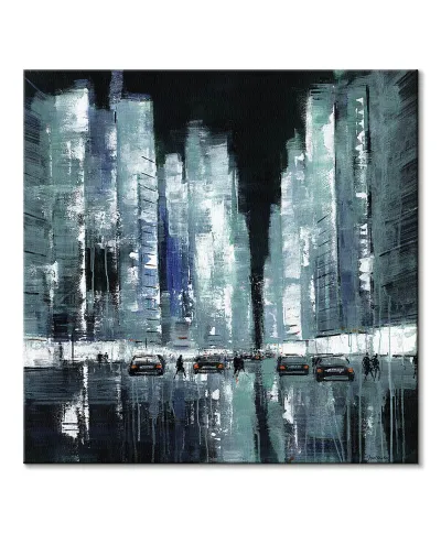 New York Never Stops - obraz na płótnie