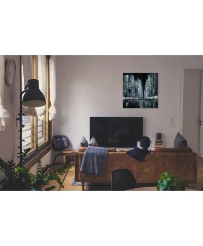 New York Never Stops - obraz na płótnie