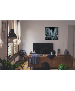 New York Never Stops - obraz na płótnie