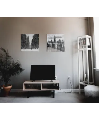 Snow Flurries 5th Avenue - obraz na płótnie