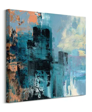 Misty City - obraz na płótnie