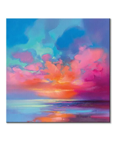 Creation of Blue 2 - obraz na płótnie