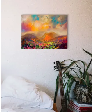 Nevis Range Colour - obraz na płótnie