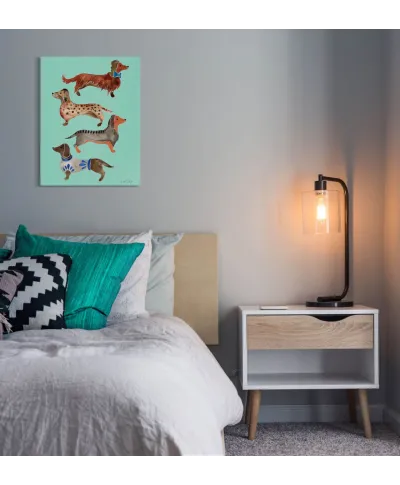 Dachshunds - obraz na płótnie