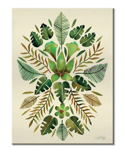 Tropical Symmetry - obraz na płótnie