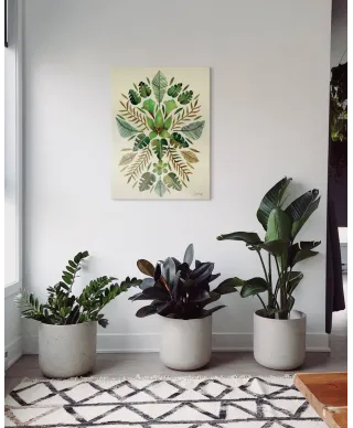 Tropical Symmetry - obraz na płótnie