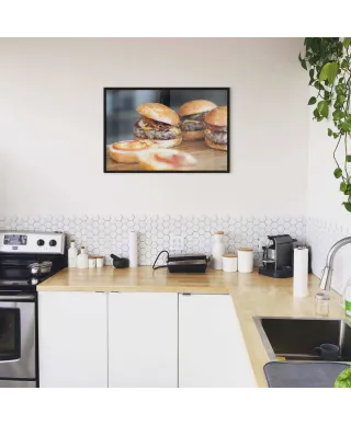 Bacon Burgers - plakat