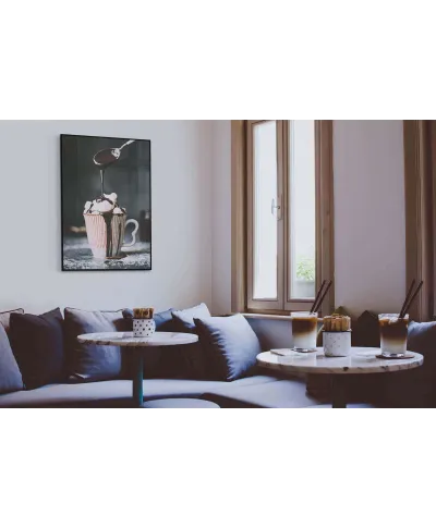 Czekoladowa kawa - plakat