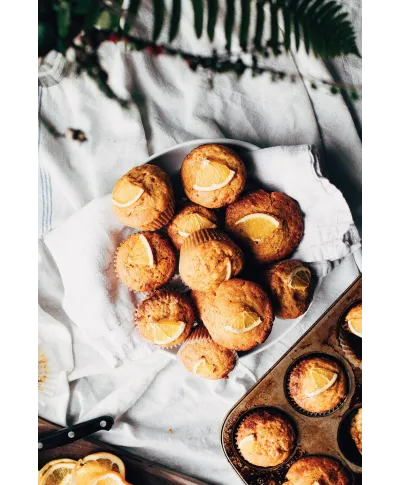 Orange Muffins - plakat