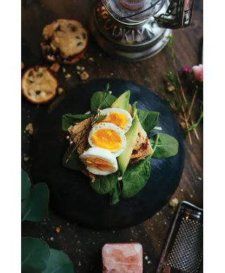 Avocado and Egg Toast - plakat