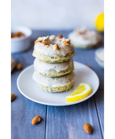 Lemon Poppyseed Donuts - plakat