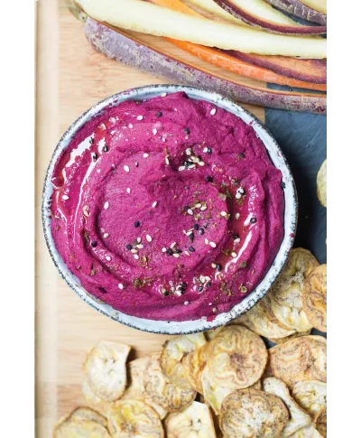 Beet Hummus - plakat