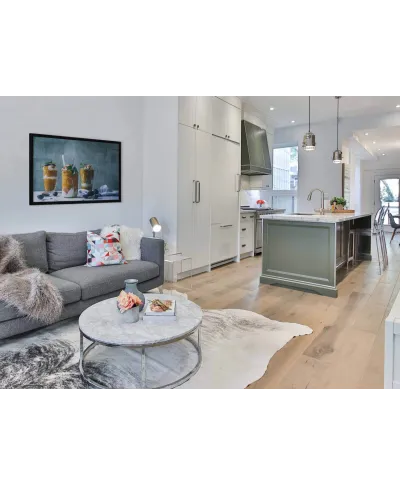 Passionfruit shakes - plakat