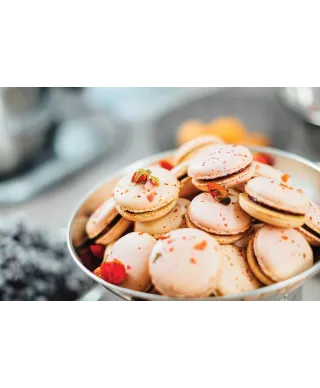 Pink Macarons - plakat