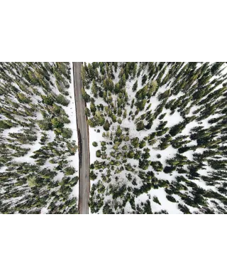 Zimowa trasa - plakat