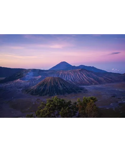 Góra Semeru - plakat