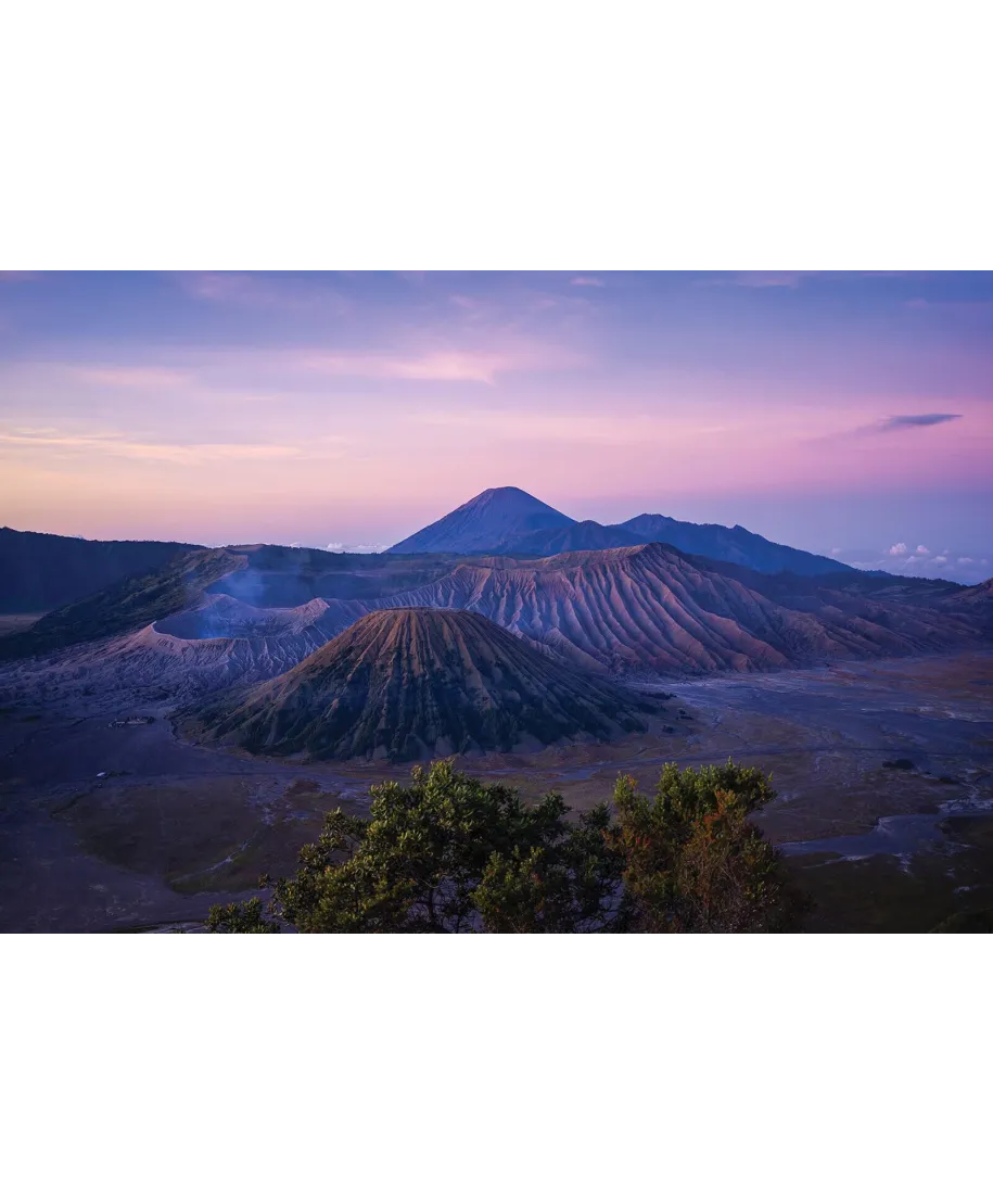 Góra Semeru - plakat