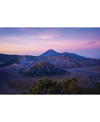 Góra Semeru - plakat