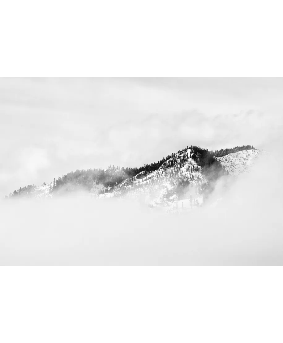 Śnieżne stoki - plakat