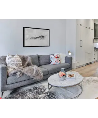 Śnieżne stoki - plakat