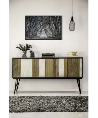 Droga przez las - plakat